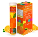 Vitamin C 1000mg Effervescent Tablets Vitamin med Zink Potassium Magnesium E Vitamin Vitamin C Efervescente para Adulto Zinc och Vitamin C 20 tabletter