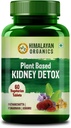 Himalayan Organics Kidney Detox | Gokhru Punarnava | Varun & Patharchatta Leaf Extracts | Natural Diuretic & Dissolution 100% naturligt tillskott - 60 tabletter