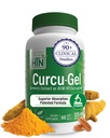 Health Thru Nutrition Curcu-Gel Turmeric Curcumin Complex BCM-95 Softgels, 325mg (Pack av 60)