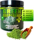 Kung Kanine Green Inmune Plus Multivitamin och Mineral 6 oz | Organiskt pulver för att förbättra Gå med i Mobilitet & Allergi Relief | Inflammatoriskt tillskott för hundar vård | Veterinär godkänd
