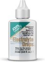 Keto Chow Electrolyte Hydration Drops - Keto Diets & Intermittent Fasting - Immune Support - Gluten & Sugar Free - Natrium, Magnesium, Kalium & Spår Mineraler - Osmakad - 0,83 fl oz