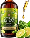 Citrus Bergamot Drops 2 fl oz – Made in USA – Natural Antioxidant Support, Heart & Metabolic Wellness Supplement – Bergamot Extract