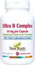 NEW ROOTS HERBAL Ultra Vitamin B Supplement (50mg) med vitamin B6, B12, Biotin | Avancerad Immune Support Supplement (90 Veg Caps) | Flush Free Formula