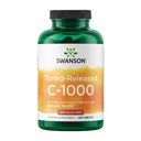 Swanson Timed-Release Vitamin C med Rose HIPS Immune System Support Skin Cardiovascular Health Antioxidant Supplement 1000 mg 250 tabletter