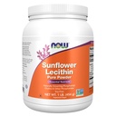 Nu livsmedelstillskott, Sunflower Lecithin med naturligt förekommande Phosphatidyl Choline och andra fosfatider, pulver, 1-pund