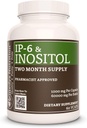 Remedys näring IP6 (hexaphosphate) med Inositol, Calcium & Magnesium | 1000 mg Kosttillskott | Tvåmånaders leverans