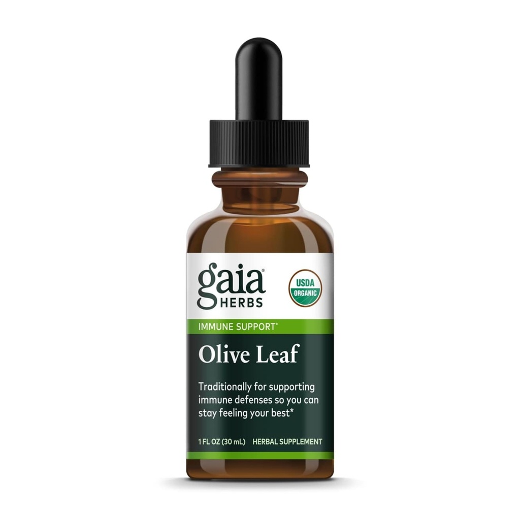 Gaia örter olivblad 1 Fl Oz, flytande extrakt