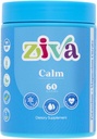 Ziva Calm Gummies - Potassium Citrate & Magnesium Citrate Supplement för avkoppling, Stress Relief & Muscle Support - 60 Count