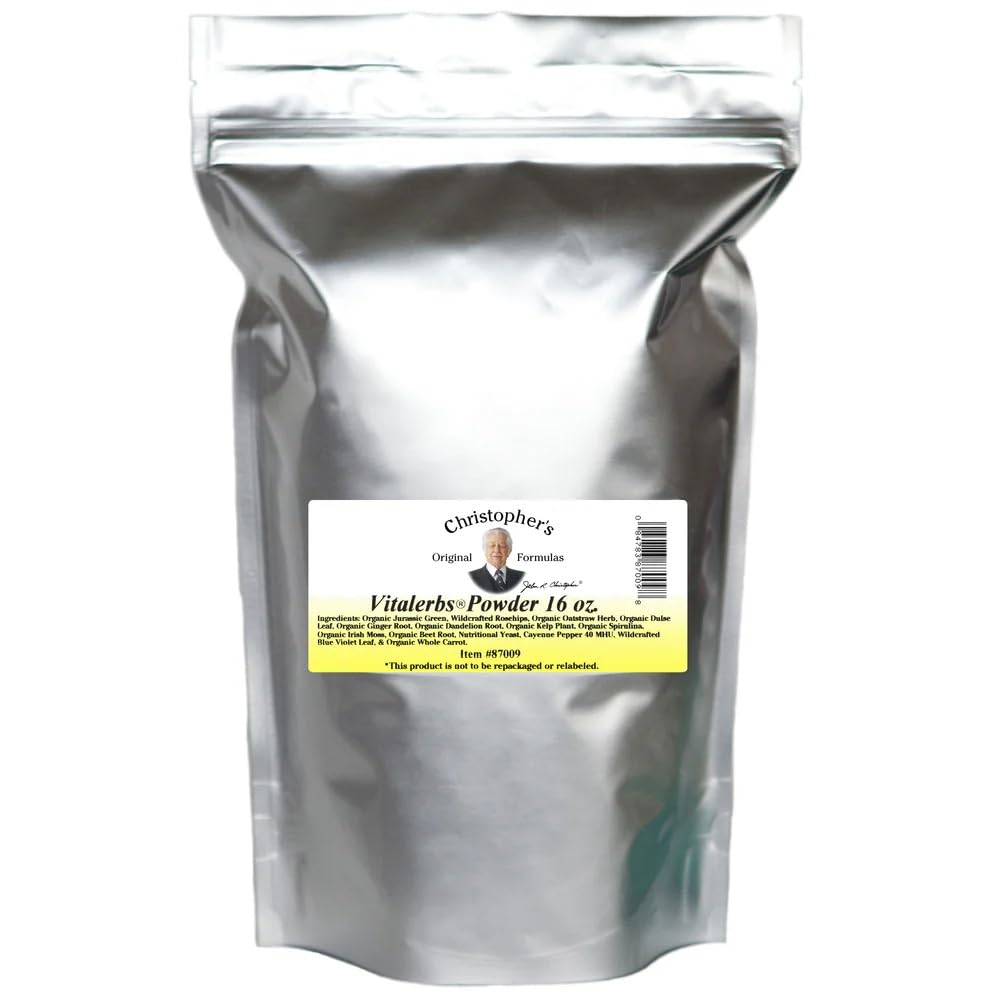 Christophers ursprungliga formler Vitalerbs Powder 16 OZ - Pack med 1