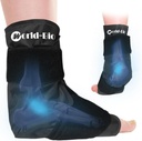 Ankle Ice Pack Wrap för Swelling, Foot Ice Pack Wrap, Återanvändbar Foot Cold Cure Wrap för Ankle,Fot, Heel Pain Relief, Achilles Tendonitis, Plantar Fasciitis