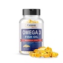 Omega 3 fiskolja 2000mg- farmaceutisk grad. 1000mg EPA 500mg DHA. Burpless kapslar utan fiskig eftersmak. Alla naturliga, organiska, icke-GMO, Gluten gratis för män och kvinnor.