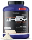 Ultimate Nutrition Prostar Whey Protein Powder Isolate, Natural - Low Carb, High Protein Powder Shake för Muscle Gain & Recovery - Low Sodium, Low-Fat & Keto Friendly - 5,28 lbs Tub