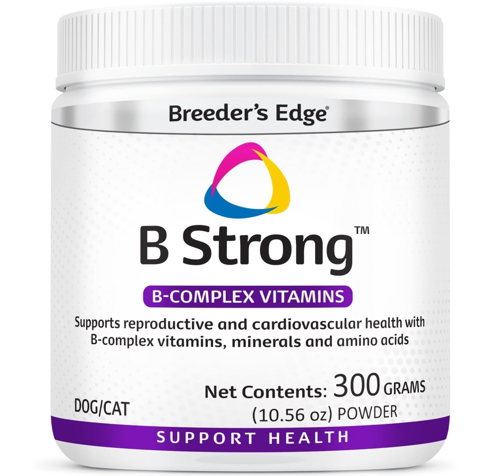 Revival Animal Health Breeder Edge B Strong Powder, B-Complex Vitaminer - 300 gm