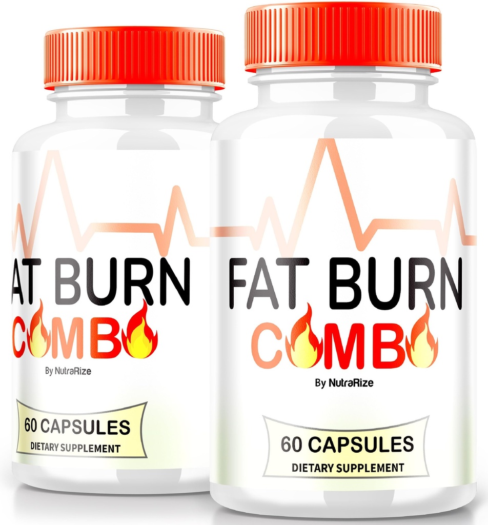 (2 Pack) Fat Burn Combo Capsules, FatBurn Combo Keto Formel, All Natural Weight Loss Supplement för att uppnå hälsosamt utseende kropp, Keto Fitness Pills, Officiella recensioner (120 kapslar)