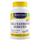 Hälsosamma ursprung L-Glutathione 250 mg (Setria, icke-GMO, Glutenfri, Antioxidant, immunstöd, hudstöd), 60 Veggie Caps