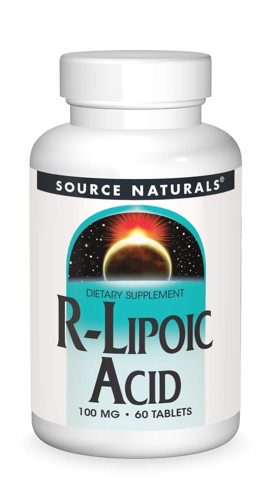 Källa Naturals R-Lipoic Acid, 100mg - 60 tabletter