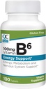 Kvalitetsval vitamin B6 100mg, 100 tabletter
