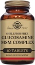 Solgar Glukosamin MSM Complex tabletter, 60 greve