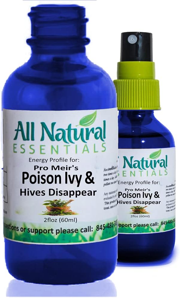 Alla naturliga gift Ivy Hives försvinner Pro Meir's 2oz Homeopathic Remedy Poison Ivy Hives Homeopathy Supplement Poison Ivy Children Kids Kvinnor Kosher