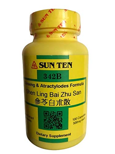 Sun Ten - Ginseng & Atractylodes Formel Capsules/Shen Ling Bai Zhu San/