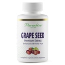 Paradise Herbs Grape Seed Extract, Active Whole Spectrum, Antioxidant, Vegan, Non GMO, Gluten Free, 90 Vegetariska kapslar