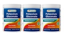 Bästa naturliga kaliumglukonat 1lb pulver (1 LB (Pack of 3))