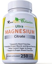 Ultra Magnesium Citrate 250ct Justerbar Dos Formel Lätt att Svälja!