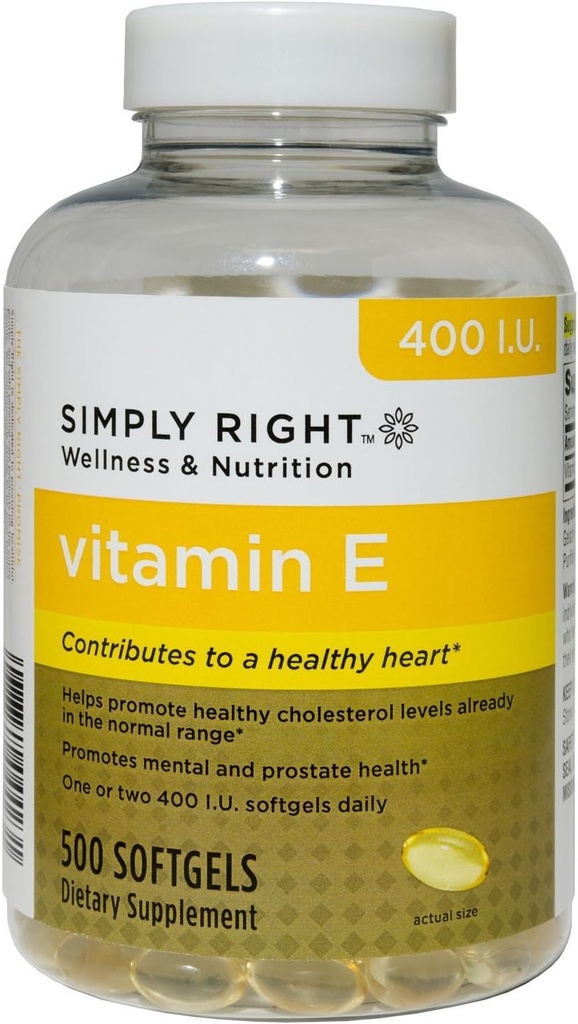 Medlemmens Mark Vitamin E 400 IE Softgels - 500 ct.