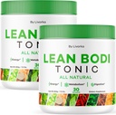 (2 Pack) Lean Body Tonic Powder, Lean Body Tonic, LeanBody Powder, LeanBodyTonic, Lean Body Powder, Lean Body Tonic Powder Advanced Formel, Lean Body Powder All Natural, 60 portioner för 2 månader