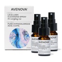 Avenova Eyelid och Eyelash Cleanser Spray 3 Pack - Gentle Everyday Hypochlorous Acid Lid och Lash Cleansing Spray för Clearer och hälsosammare ögon, 60mL (2.04oz)
