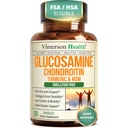 Glukosamin Chondroitin MSM - Gemensamt stöd tillskott för kvinnor och män med glukosaminsulfat 1500 mg, koldroitin och MSM - för brosk, gemensam hälsa och flexibilitet - 90 kapslar
