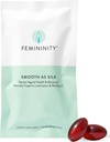 Femininity Smooth as Silk 30-Day Refill for Vaginal Dryness (60 Softgels) - Sea Buckthorn Oil med 365mg Omega 7 + Omega 3 och Omega 9