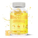 HMB och Leucine Gummies, med 3000mg HMB och L-Leucine Supplement for Muscle Recovery, Muscle Mass & Improve Endurance, for Men & Women, Non GMO, Vegan, Gluten Free, Lemon Flavor, 120 Gummies