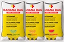 Banana Bag Oral Solution Packets - Variety Pack 30pk | En uppfriskande blandning av elektrolyter, vitamin C och B-Complex | Tillverkad för Hydration och en daglig ökning när som helst - hemma, arbete eller på Go