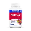 Enzymedica, Natto-K, Nattokinase Supplement, främjar hjärthälsa och cirkulation, 90 greve