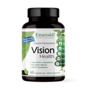 EMERALD LABS Vision Health - Premium Eye Health Supplement med Lutein, Zeaxanthin & Albion Chelated Zink - Vegan & Gluten-Free - 60 Vegetabiliska kapslar (30-dagars leverans)