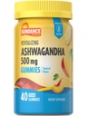 Sundance Ashwagandha Gummies | 40 Vegan Gummies | Vegan, Non-GMO, and Gluten Free Supplement