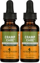 Herb Pharm Cramp Care Liquid Herbal Extract för att stödja en hälsosam menstruationscykel - 1 Ounce (Pack of 2)