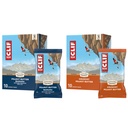 CLIF BAR - Energy Protein Bars - Crunchy Peanut Butter och Peanut Butter Banana med mörk choklad - Variety Pack - Made with Organic Oats - Energy Bars - Non-GMO - (20 Pack)
