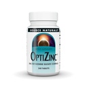 Källa Naturals OptiZinc Zink Methionine Sulfate Complex & Dietary Supplement - 240 tabletter