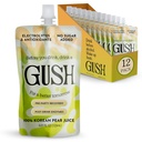 GUSH Pre-Drink Korean Pear Drink - (12 Pack) Pear Hydration Pouch med Enzyme Aktivering - Förhindra Dricka Eftereffekter - Alla Naturliga, Glutenfri