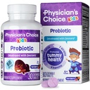 Läkares CHOICE Probiotics for Kids - 7 Diverse Strains, Organic Prebiotics, Vitamins & Minerals - Kliniskt Studerade L. Rhamnosus GG - Immune & Digestive Support - No Sugar or Artificial Dyes