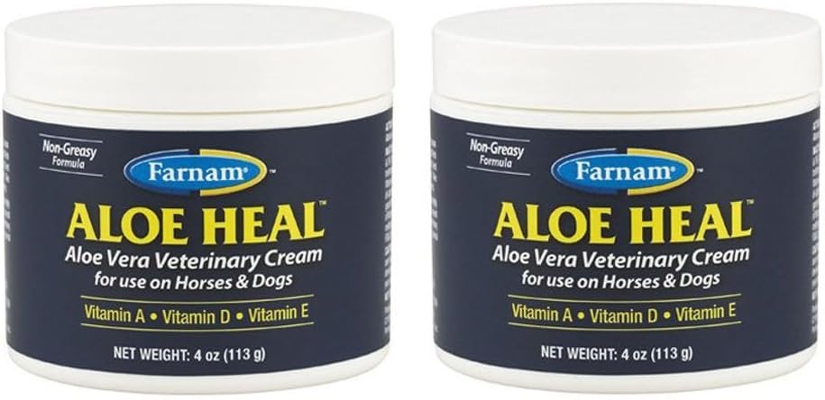 (2 Pack) Farnam Aloe Heal Veterinary Cream med Aloe