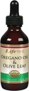 LIFETIME Organic Oregano Oil och Olive Leaf Drops | Healthy Immune System Support | Tillverkad i USA | 2 FL oz | 59 portioner
