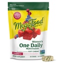 MegaFood Women's One Daily Multivitamin Soft Chews - Multivitamin för kvinnor med folat, vitamin B6, B12, Biotin, vitamin D - Utsökt blandad Berry smak - Vegetarisk, icke-GMO - 30 Chews