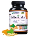 Kvinnors Formel 3000 InflamCalm Avancerad med gurkmeja, Curcumin, Enzymer och Boswellia. Vegetarian, Gluten Free - (Packaging May Vary)