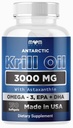 Dr JOEL'S MOM NUTRIX Antarctic Krill Oil Supplement - 150 Softgels - High Absorption EPA, DHA, Astaxanthin & Phospholipid - No Fishy Aftertaste Like Fish Oil - Made in USA
