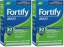 Nature's Way Fortify Daily Pre+Probiotic Adult 30 Billion, Probiotics for Immune and Digestive Health Support*, 30 miljarder levande kulturer, 30 kapslar (Pack of 2)