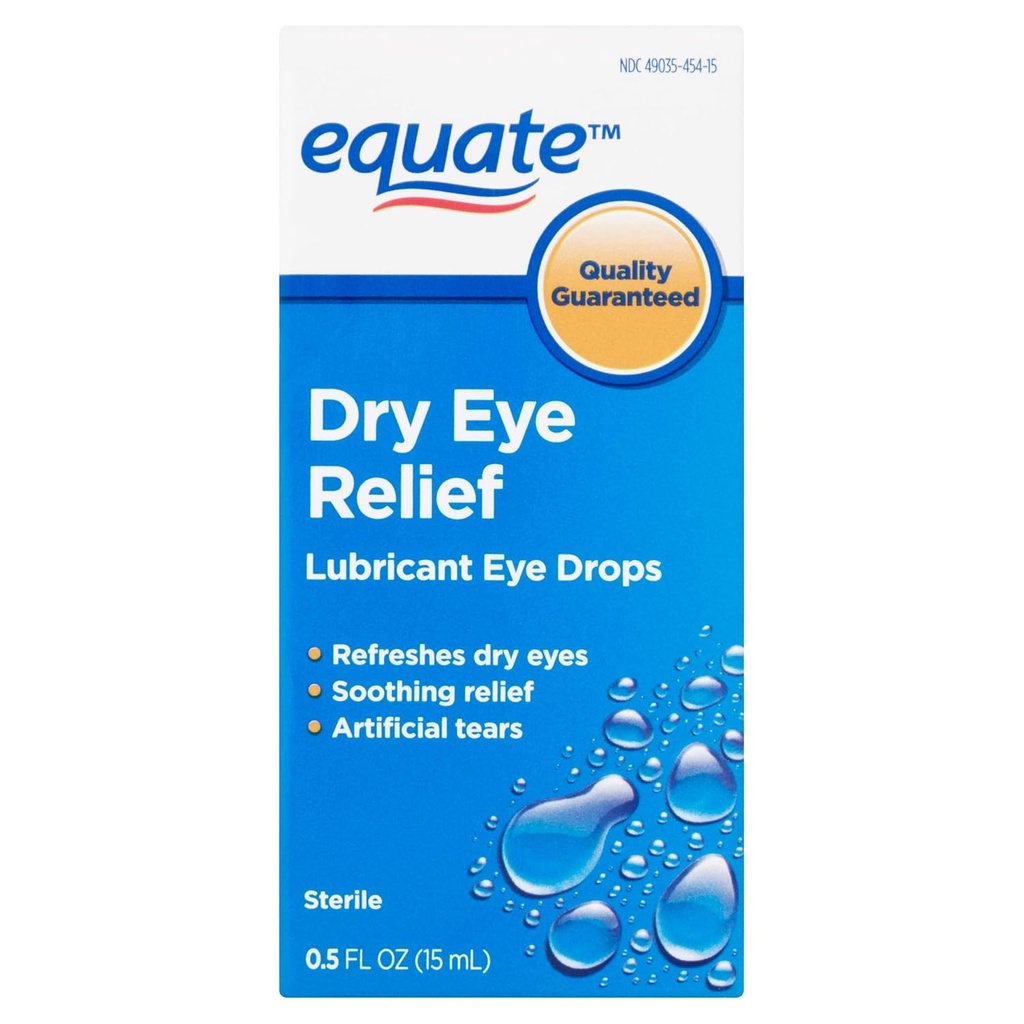 Lika: Sterile Artificial Tears Lubricant Eye Drops, .5 fl oz