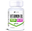 Hälso-vitamin B1 100mg | 60 kapslar | Thiamintillskott | Stöder övergripande hälsa | Icke-GMO | Glutenfri (60 kapslar)